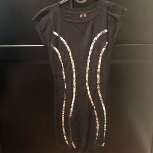Material girl sweater dress